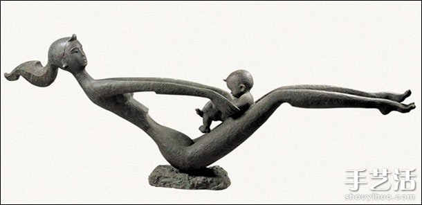 韩美林雕塑作品欣赏