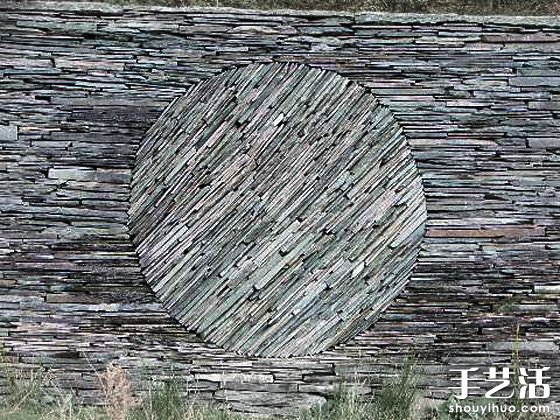 Andy Goldsworthy的大地雕塑艺术作品