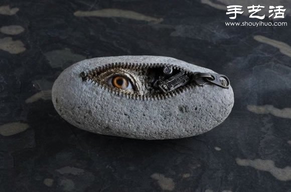 创意鹅卵石雕刻DIY