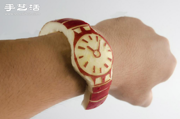 恶搞雕刻：真正苹果制作的Apple Watch