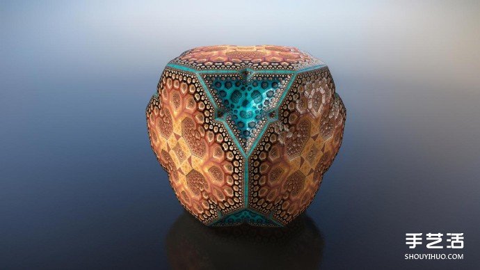 Tom Beddard分形艺术作品图片——宇宙遗珠