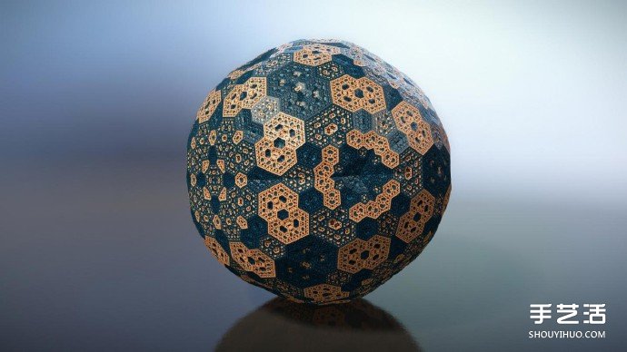 Tom Beddard分形艺术作品图片——宇宙遗珠