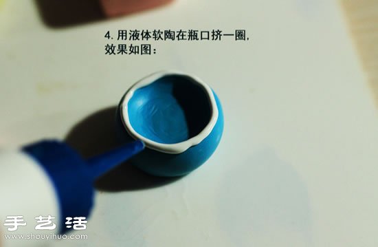 迷你软陶盆子手工制作及其花式效果DIY