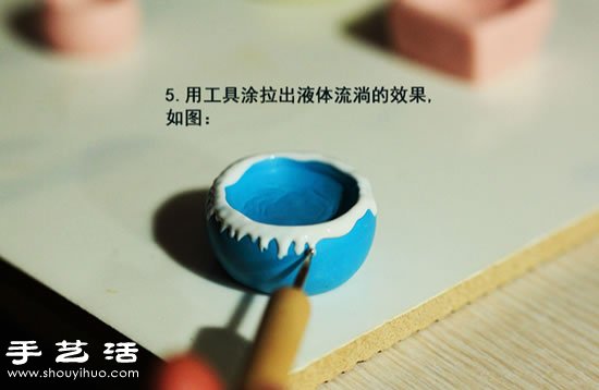 迷你软陶盆子手工制作及其花式效果DIY