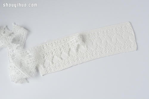 利用纸粘土自制纯白蕾丝收纳筒DIY图解教程
