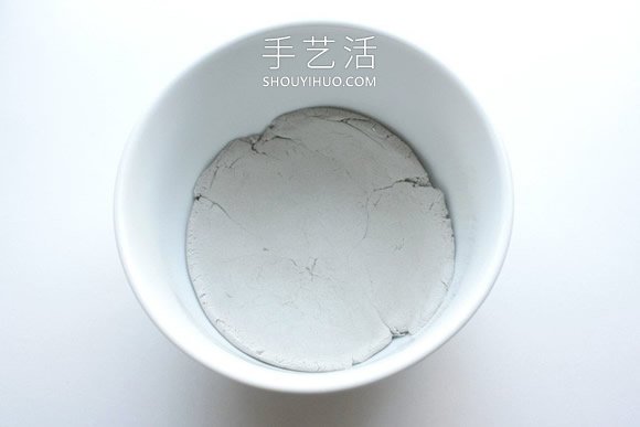 自制粘土小饰品盘的方法图解教程