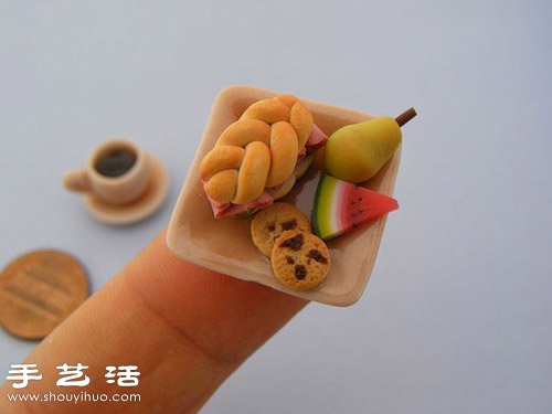 迷你软陶粘土食物模型