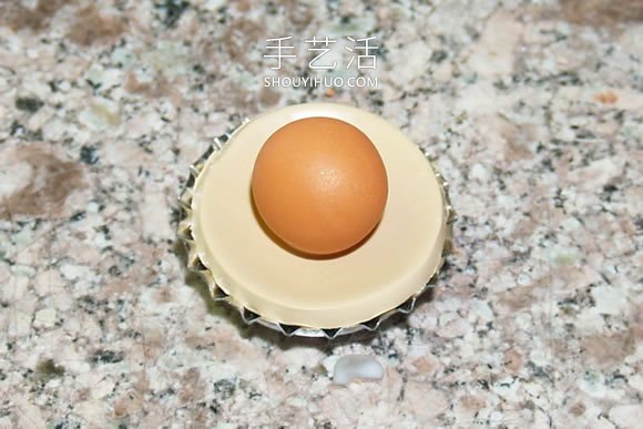 自制迷你粘土南瓜饼的方法图解教程