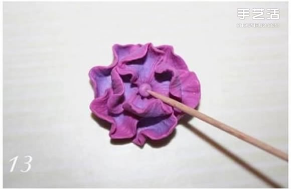 软陶花戒指制作教程 手工软陶花朵饰品DIY图解