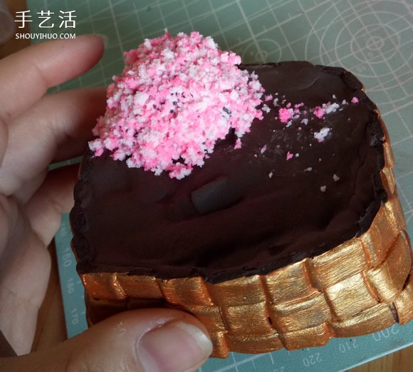 超轻粘土制作小院子 迷你院子装饰品粘土DIY