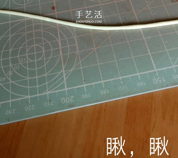 冬天保暖帽子粘土制作 超轻粘土毛线帽DIY图解