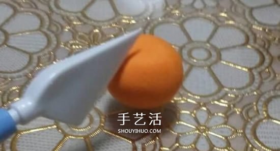 超轻粘土制作南瓜灯 万圣节粘土南瓜灯DIY