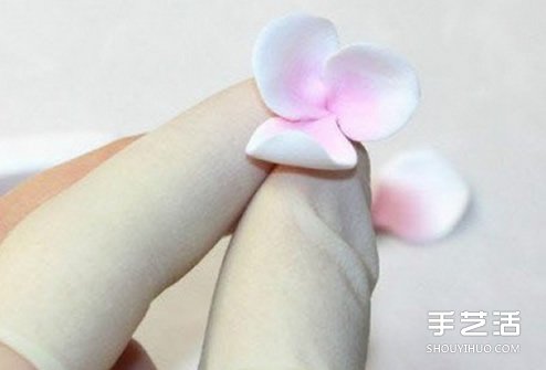 软陶制作梅花的方法 手工软陶梅花的做法图解