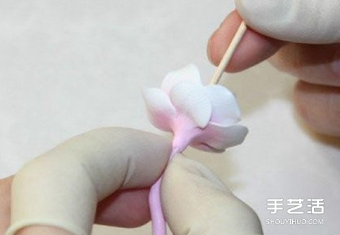 软陶制作梅花的方法 手工软陶梅花的做法图解