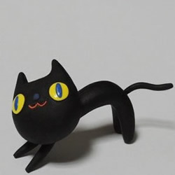 橡皮泥/软陶/粘土手工制作猫猫玩偶的方法