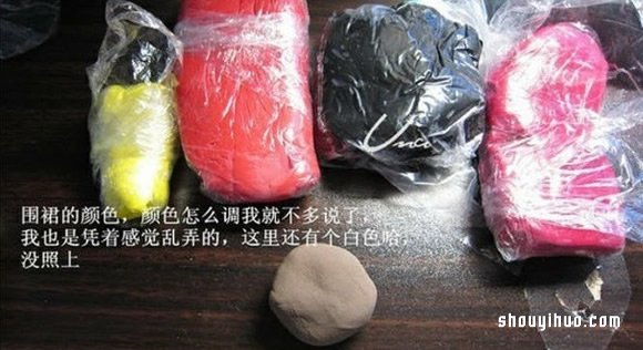 粘土白熊手工制作教程 粘土DIY北极熊步骤图解