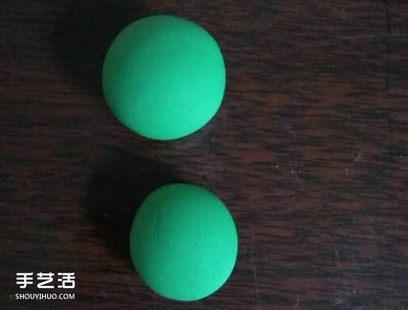 超轻粘土粘土小青蛙 粘土手工制作小青蛙教程