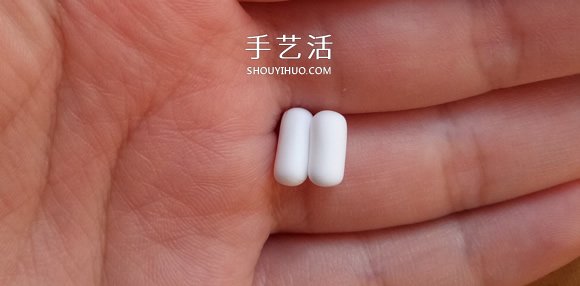 土豆兔粘土制作教程 超轻粘土土豆兔DIY图解