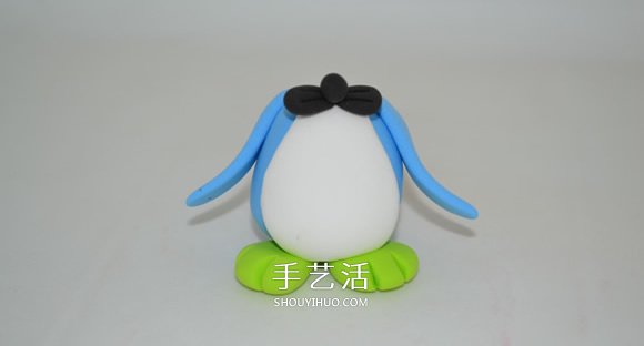 超轻粘土DIY小企鹅 简单又可爱粘土企鹅制作