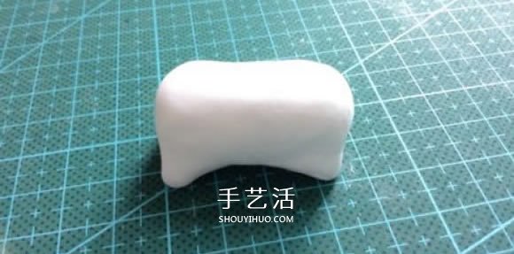 超轻粘土制作可爱兔子和胡萝卜的图解教程