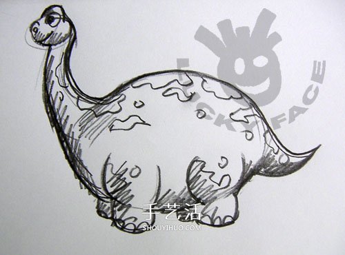 恐龙也能这么可爱！卡通橡皮泥恐龙手工制作