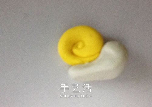 超轻粘土手工制作蜗牛坠子的做法教程