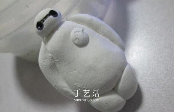 手工制作粘土大白图解 超轻粘土大白DIY教程