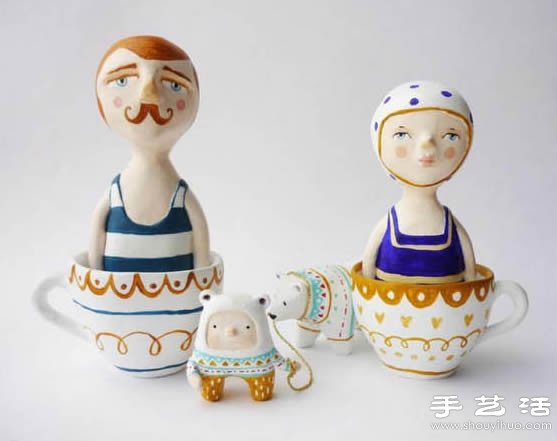 北欧风软陶制作手工艺品