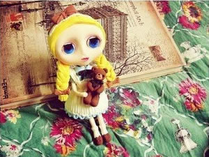 可爱西方小女孩洋娃娃玩偶软陶粘土手工制作
