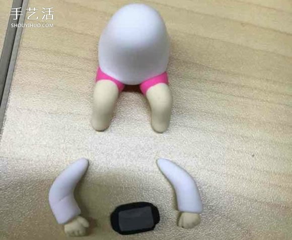 超轻粘土干物妹小埋 女孩小埋人偶粘土制作