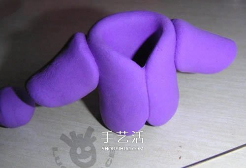 有趣的橡皮泥DIY 做搞笑手指娃娃的方法图解