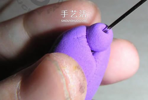 有趣的橡皮泥DIY 做搞笑手指娃娃的方法图解