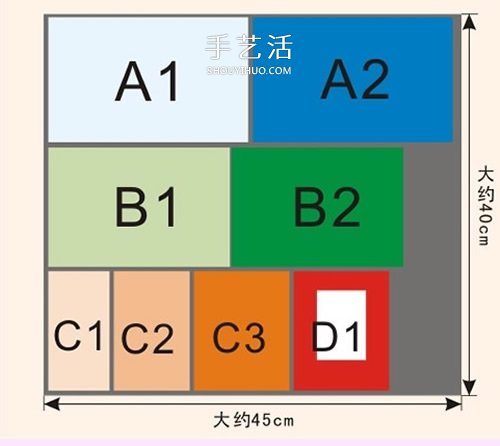 十字绣新手教程：手工十字绣钱包的绣法图解