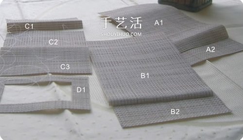 十字绣新手教程：手工十字绣钱包的绣法图解