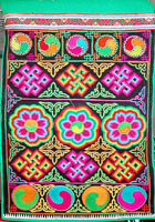 青海塔尔寺的堆绣欣赏