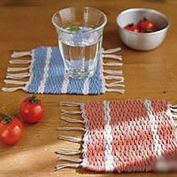 毛线手工编织杯垫的制作教程