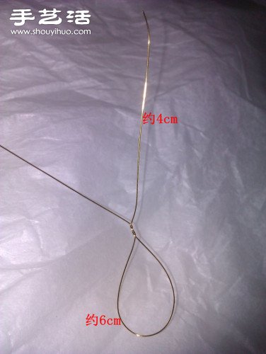 串珠玫瑰花手捧花手工制作图解教程