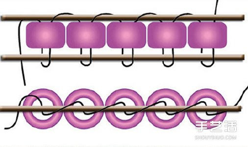 简约民族风串珠手链DIY制作教程 简单易学哦！