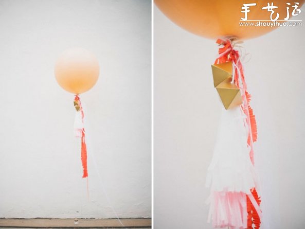 婚礼装饰气球的手工DIY