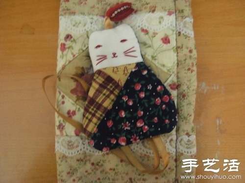 可爱猫咪挂件手工制作教程