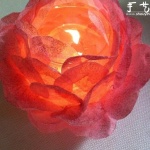DIY浪漫玫瑰烛台的方法，玫瑰烛台制作方法