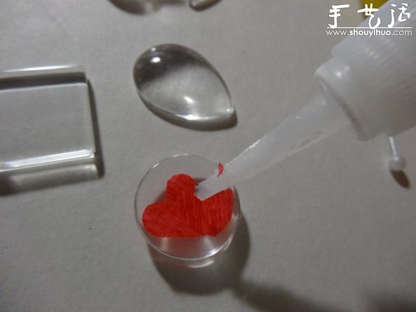 玻璃片DIY小清新吊坠/挂件的教程
