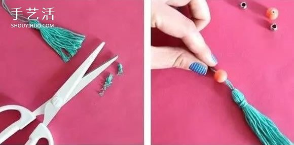 流苏穗子怎么做图解 手工制作穗子的方法