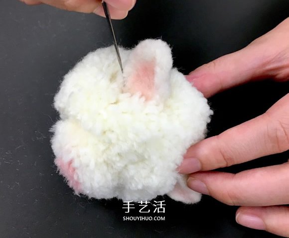 自制毛线球动物胸针的方法教程