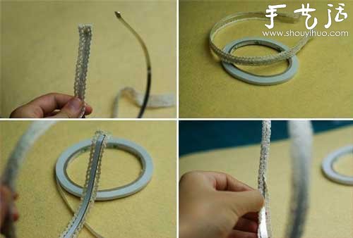 可爱的兔耳朵发箍手工制作