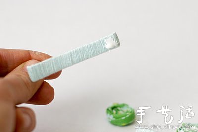 小清新玫瑰花发夹手工制作