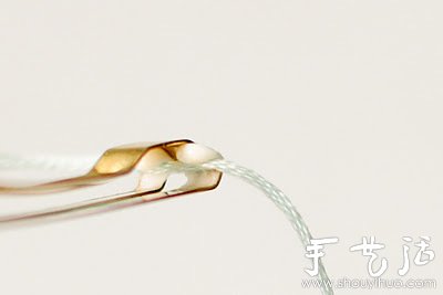 小清新玫瑰花发夹手工制作