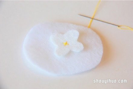 布艺花朵发带发卡制作 韩式带花发带发卡DIY