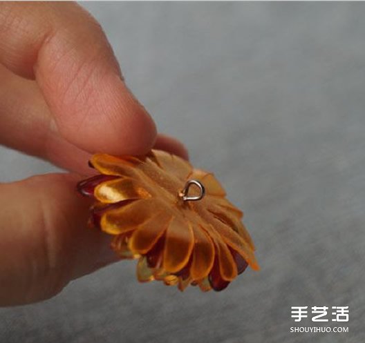 塑料花怎么做 美丽的塑料花头绳DIY手工制作
