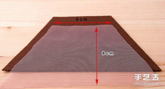 百搭蕾丝蝴蝶结发卡手工DIY制作图解教程